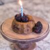 Pumpkin Blackberry Baby Bundt
